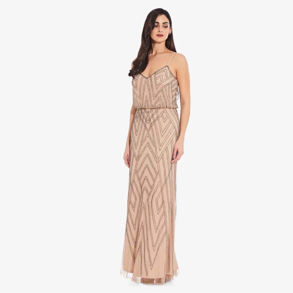 Adrianna Papell Beaded Gown